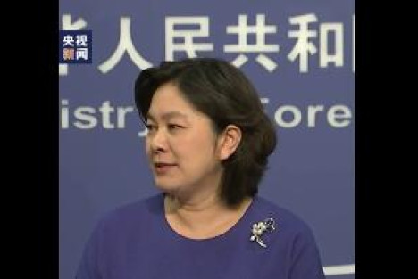 听到美国官员这番话，华春莹笑出了声