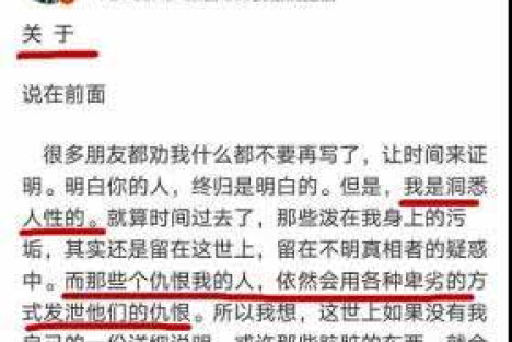 关于方方的《关于》：方方开始回应日记问题了……