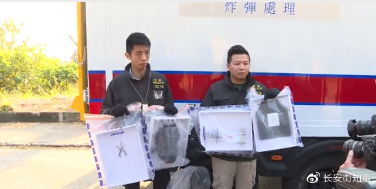 三暴徒密谋炸港警总部，一声巨响后警方出动